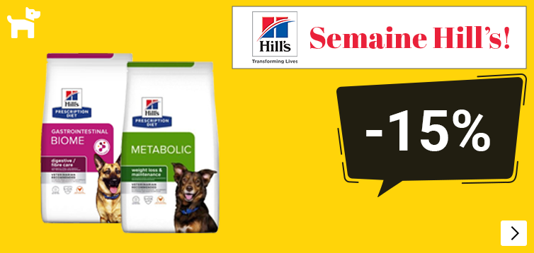 Hill's week, aanbieding 2 Prescription Diet kleine zakken hond 15% korting Let op van 14 tm 20 sep DOG